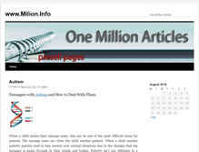 Tablet Screenshot of milion.info